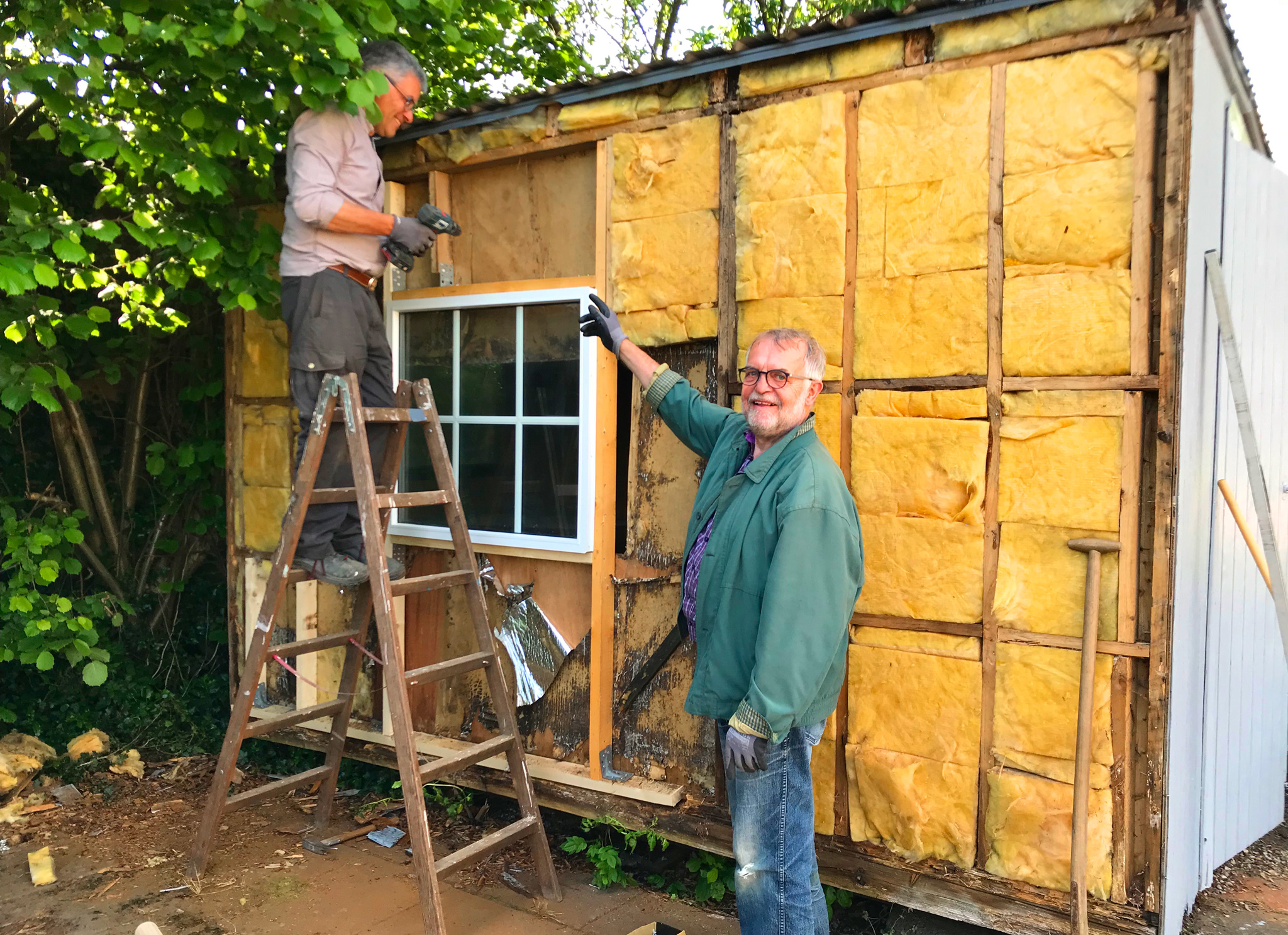 Reparation af tennisskur